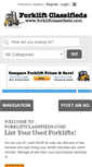 Mobile Screenshot of forkliftclassifieds.com